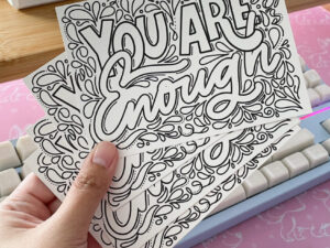 Colouring Cards 4xA6