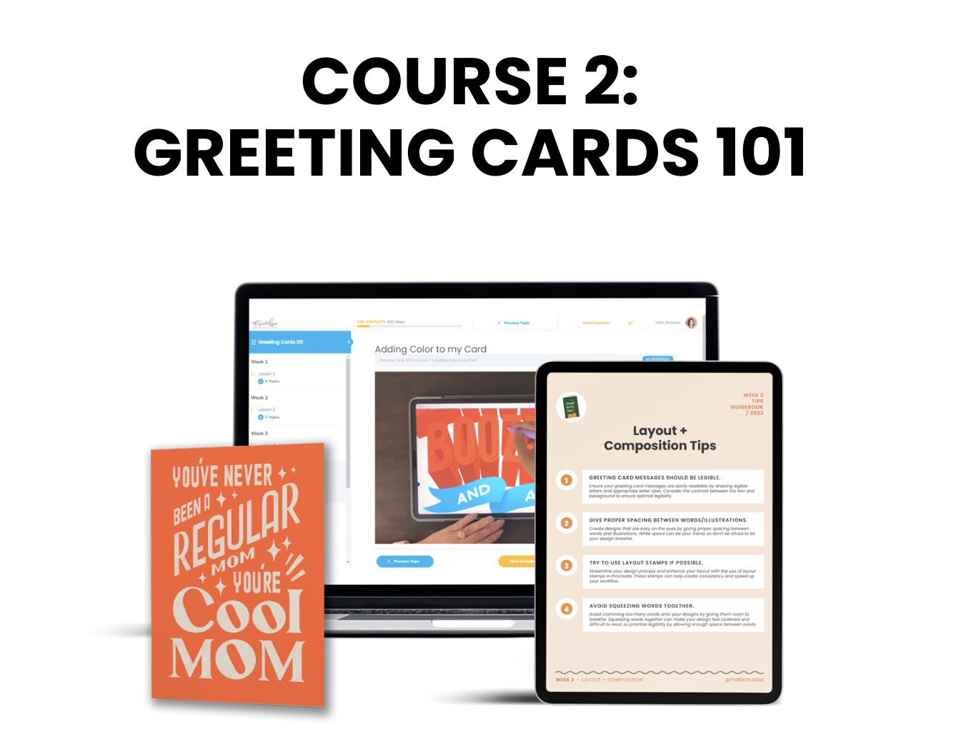 Threeologie Greeting Cards 101 Course