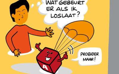Een visuele snippet: Loslaten