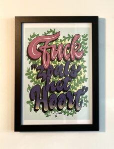 Poster (A4) - Fuck Zoals Het Hoort