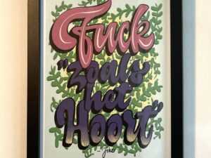 Poster (A4) - Fuck Zoals Het Hoort